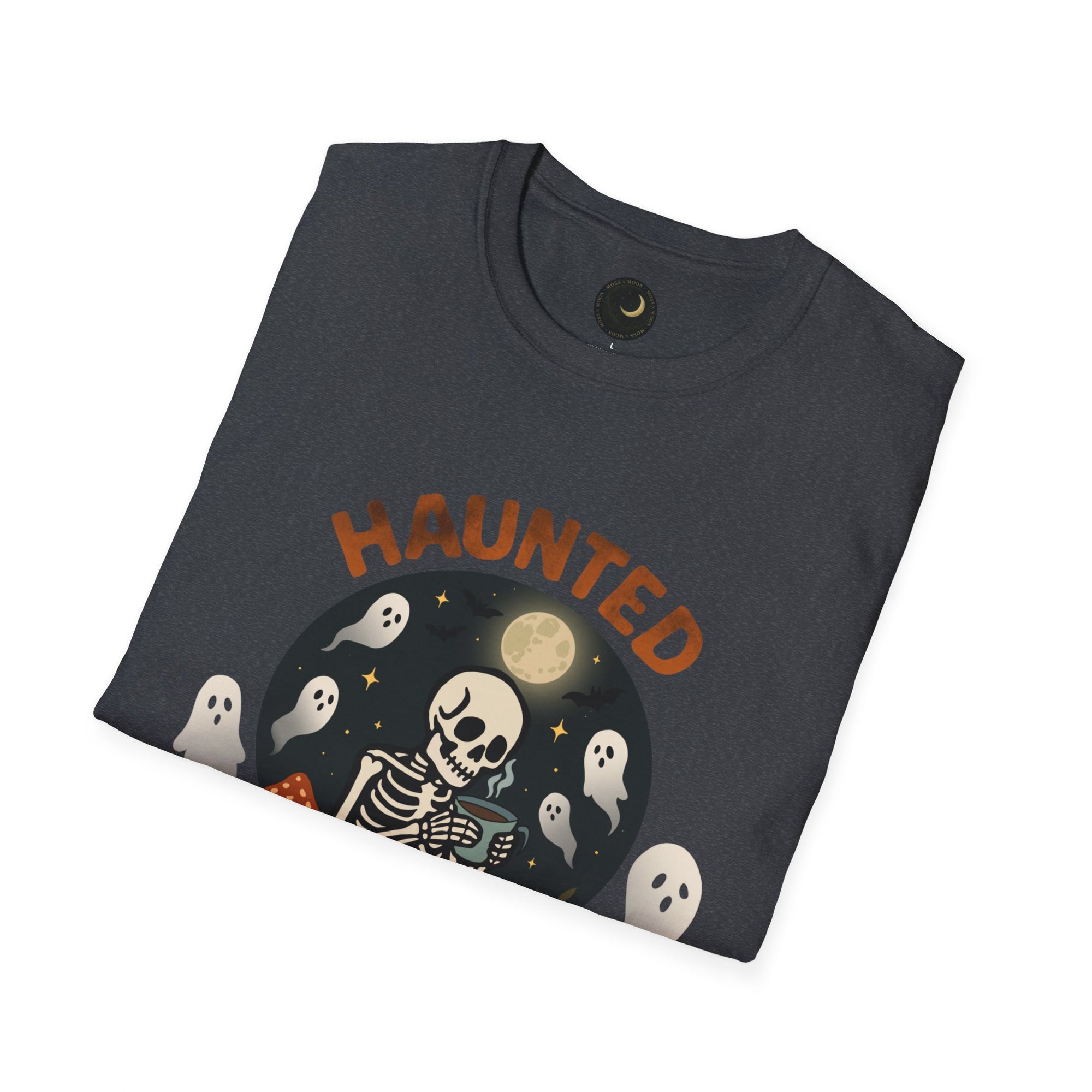 HAUNTED BUT HEALING | Unisex Softstyle T-Shirt